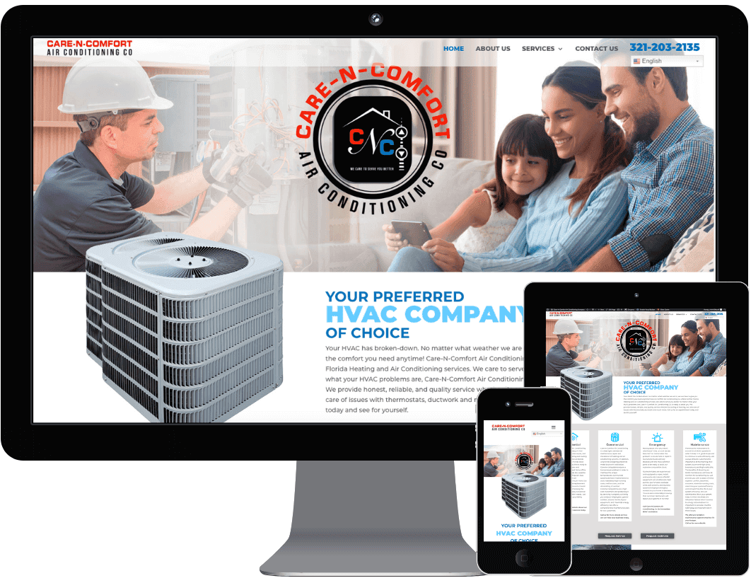 Care N Comfort Website Portfolio | Mmp Longwood